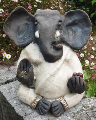 Ganesh (raku), par Dominique Genestout