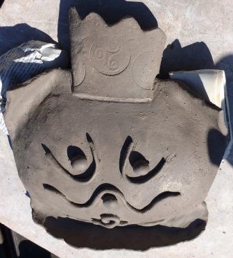 Masque de chat raku