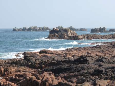 rochers de l'île de Bréhat